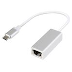 Techmaster Type-C Gigabit RJ45 Ethernet Lan Bağlantı Çevirici Adaptörü
