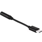 Techmaster Type-C to Type-C Siyah Adaptör Çevirici
