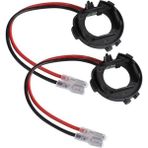 Techmaster Volkswagen Golf 7 Mk7 Gti H7 LED Far Bağlantı Aparatı - Siyah