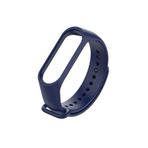 Techmaster Xiaomi Mi Band 3 Ve 4 Akıllı Bileklik Uyumlu Kordon Kayış Lacivert