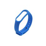 Techmaster Xiaomi Mi Band 3 Ve 4 Akıllı Bileklik Uyumlu Kordon Kayış Mavi