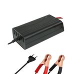 TechMore 12V 5 Amper Akü Şarj Cihazı 24 ile 72 Amper Arası Jel, Sulu, Kuru Aküler İçindir (Motosiklet Aküleri İçin Uygun Değildir.)