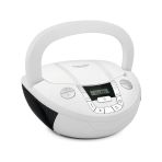 Technisat Viola Cd-1 Beyaz Stereo Müzik Seti | Cd Çalar | Fm Radyo | Bluetooth | Usb Mp3 | Taşınabilir Boombox