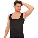TECHNO 8Q Enboy Esnek Erkek Termal Egzersiz Atlet - Siyah