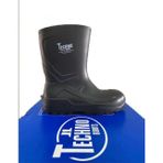 TECHNO BOOTS TECHNOBOOTS O4 Koyu Yeşil 27 cm. TPU Poliüretan Kısa Çizme %100 Su Geçirmez Çelik Burunsuz