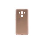 Techno Guru Huawei Mate 10 Pro Için Esnek ve Şık Soft Premier Silikon Kılıf - Gold
