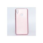 Techno Guru Huawei Y7 Prime 2019 Için Esnek ve Şık Soft Premier Silikon Kılıf - Rose