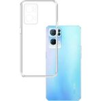 Techno Guru Oppo Reno 7 Lite Kılıf Esnek Şeffaf Clearflex Premium Silikon Kılıf