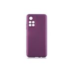 Techno Guru Poco M4 Pro 5g Için Esnek ve Şık Soft Premier Silikon Kılıf - Bordo