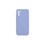 Techno Guru Samsung Galaxy A02S Içi Kadife Dolgulu Şık Candy Lansman Silikon Kılıf - Lila