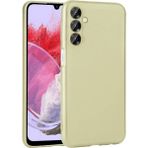 Techno Guru Samsung Galaxy M34 5g Için Esnek ve Şık Soft Premier Silikon Kılıf - Gold