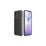 Techno Guru Vivo Y20 Gofret Desenli Ultra Koruma Sağlayan Negro Silikon Kılıf - Siyah