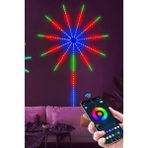 Techno Station Bluetooth Bağlantılı Kumanda Kontrollü 256 Şerit LED Işık 300 Animasyonlu