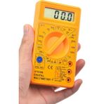 Techno Station Digital Ölçü Aleti Multimeter Buzzer'li Avometre