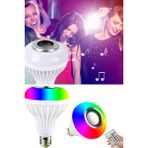 Techno Station Gece Lambası Bluetooth Hoparlör Rgb Ledli Lamba Kumandalı Mp3 Çalar Ampul Renkli Ampul