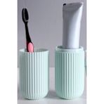 Techno Station Seyehat Tipi Çanta Boy Diş Macunu ve Fırçası Gözlük Taşıma Kabı Kilitli Kapak Taşıma Kutusu