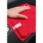 Techno Station Universal Parlak Doku 4'lü Mikrofiber 40x40 cm Temizlik Bezi