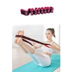 Technojet 8 Seviyeli Direnç Bandı Spor Egzersiz Aerobik Pilates Squat Lastiği Fitness Yoga