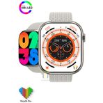 TECHNOMEN Amoled Ekran V9 Pro max Premium Akıllı Saat 2.02 inç Büyük Ekran Kordon Kilitli Çift Kordonlu