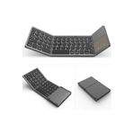 TECHNOMEN Bluetooth Katlanabilir Klavye Telefon Tablet Pc Uyumlu Touch Pad