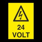 Technopa 24 Volt 50 x 70 cm Uyarı Levhası