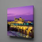 Technopa Antik Şehir 120x120 cm Kanvas Tablo