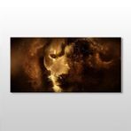 Technopa Aslan 200x100 cm Kanvas Tablo