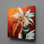 Technopa Bebek ve Leylek 90x90 cm Kanvas Tablo