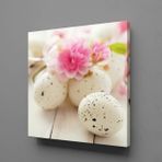 Technopa Bıldırcın Yumurtaları 25x25 cm Kanvas Tablo