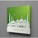 Technopa Camiler 30x30 cm Kanvas Tablo