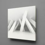 Technopa Çubuklar 130x130 cm Kanvas Tablo