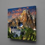 Technopa Dağ Manzarası 40x40 cm Kanvas Tablo