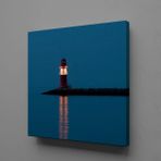 Technopa Deniz Feneri 120x120 cm Kanvas Tablo