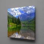 Technopa Doğa Yansımaları 70x70 cm Kanvas Tablo