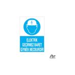 Technopa Elektrik Geçirmez Baret 60 x 90 cm