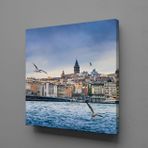 Technopa Galata Kulesi 120x120 cm Kanvas Tablo