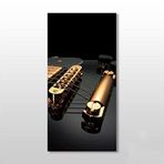 Technopa Gitar Telleri 140x210 cm Kanvas Tablo
