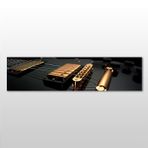Technopa Gitar Telleri 60x20 cm Kanvas Tablo
