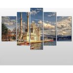 Technopa Istanbul Boğazı 225x130 cm Kanvas Tablo
