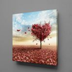 Technopa Kalp Büyüsü 80x80 cm Kanvas Tablo