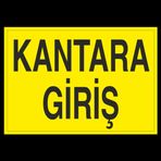 Technopa Kantara Giriş Uyarı Levhası