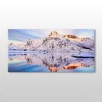 Technopa Karlı Dağ 240x120 cm Kanvas Tablo