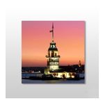 Technopa Kız Kulesi Istanbul 30x30 cm Kanvas Tablo