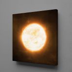 Technopa Kızgın Güneş Temalı 110x110 cm Kanvas Tablo