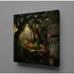 Technopa Kurt 110x110 cm Kanvas Tablo