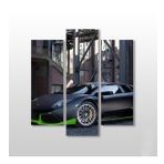 Technopa Lamborghini Araba 102x110 cm Kanvas Tablo