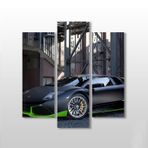 Technopa Lamborghini Araba 120x130 cm Kanvas Tablo