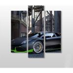 Technopa Lamborghini Araba 147x160 cm Kanvas Tablo