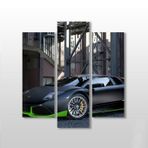 Technopa Lamborghini Araba 84x90 cm Kanvas Tablo