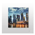 Technopa New York Manzara 70x70 cm Kanvas Tablo